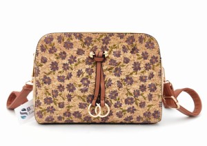 Torebka z Korka BELLA Listonoszka Korkowa Trzykomorowa Eko