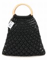 Torebka-pleciona-makrama-sznurkowa-do-ręki-boho-letnia-handmade-wegańska-na-lato-drewniane-uchwyty-kolor-czarny-SBagNatural.pl