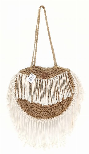 Torebka-koszyk-pleciona-duża-okrągła-makrama-z-trawy-morskiej-z-frędzlami-wegańska-boho-na-lato-wakacyjna-plażowa-letnia-kolor-naturalny-beżowy-biały-SBagNatural.pl