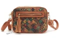 Torebka-Damska-Listonoszka-Korkowa-Wegańska-Dwukomorowa-Z-Korka-Ekologiczna-Lekka-Pojemna-Praktyczna-Z-Chwostem-Kieszonki-Crossbody-Kolor-Beżowa-Wzór-Mandala-Mozaika-Multicolor-SBagNatural.pl